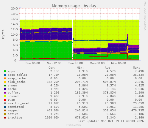 Memory usage